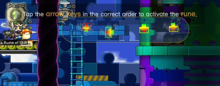 [ VISUAL: Rune Solved Instantly in Game View ]